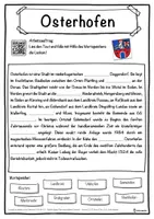 Vorschau - Unterrichtsreihen - Osterhofen Lückentext mit Wortspeicher Hörverstehen und Suchsel - Seite 1