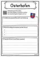 Vorschau - Unterrichtsreihen - Osterhofen Lückentext mit Wortspeicher Hörverstehen und Suchsel - Seite 3