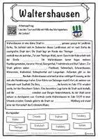 Vorschau - Unterrichtsreihen - Waltershausen Lückentext mit Wortspeicher Hörverstehen und Suchsel - Seite 1