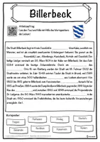 Vorschau - Unterrichtsreihen - Billerbeck Lückentext mit Wortspeicher Hörverstehen und Suchsel - Seite 1