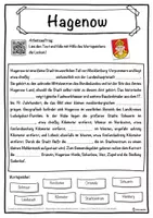 Vorschau - Unterrichtsreihen - Hagenow Lückentext mit Wortspeicher Hörverstehen und Suchsel - Seite 1