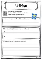 Vorschau - Unterrichtsreihen - Wildau Lückentext mit Wortspeicher Hörverstehen und Suchsel - Seite 3