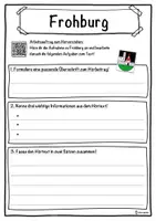 Vorschau - Unterrichtsreihen - Frohburg Lückentext mit Wortspeicher Hörverstehen und Suchsel - Seite 3