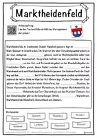 Vorschau - Unterrichtsreihen - Marktheidenfeld Lückentext mit Wortspeicher Hörverstehen und Suchsel - Seite 1