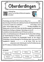 Vorschau - Unterrichtsreihen - Oberderdingen Lückentext mit Wortspeicher Hörverstehen und Suchsel - Seite 1