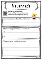 Vorschau - Unterrichtsreihen - Neuenrade Lückentext mit Wortspeicher Hörverstehen und Suchsel - Seite 3