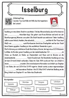 Vorschau - Unterrichtsreihen - Isselburg Lückentext mit Wortspeicher Hörverstehen und Suchsel - Seite 1