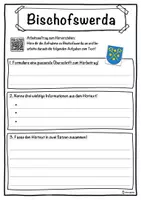 Vorschau - Unterrichtsreihen - Bischofswerda Lückentext mit Wortspeicher Hörverstehen und Suchsel - Seite 3