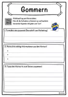 Vorschau - Unterrichtsreihen - Gommern Lückentext mit Wortspeicher Hörverstehen und Suchsel - Seite 3