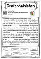 Vorschau - Unterrichtsreihen - Gräfenhainichen Lückentext mit Wortspeicher Hörverstehen und Suchsel - Seite 1