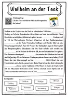 Vorschau - Unterrichtsreihen - Weilheim an der Teck Lückentext mit Wortspeicher Hörverstehen und Suchsel - Seite 1