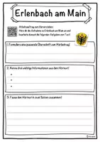 Vorschau - Unterrichtsreihen - Erlenbach am Main Lückentext mit Wortspeicher Hörverstehen und Suchsel - Seite 3