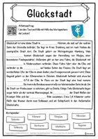 Vorschau - Unterrichtsreihen - Glückstadt Lückentext mit Wortspeicher Hörverstehen und Suchsel - Seite 1