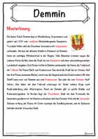 Vorschau - Unterrichtsreihen - Demmin Lückentext mit Wortspeicher Hörverstehen und Suchsel - Seite 2