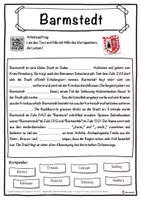 Vorschau - Unterrichtsreihen - Barmstedt Lückentext mit Wortspeicher Hörverstehen und Suchsel - Seite 1