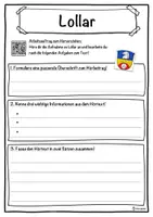 Vorschau - Unterrichtsreihen - Lollar Lückentext mit Wortspeicher Hörverstehen und Suchsel - Seite 3