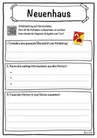 Vorschau - Unterrichtsreihen - Neuenhaus Lückentext mit Wortspeicher Hörverstehen und Suchsel - Seite 3