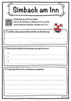 Vorschau - Unterrichtsreihen - Simbach am Inn Lückentext mit Wortspeicher Hörverstehen und Suchsel - Seite 3