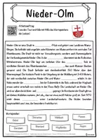 Vorschau - Unterrichtsreihen - Nieder-Olm Lückentext mit Wortspeicher Hörverstehen und Suchsel - Seite 1