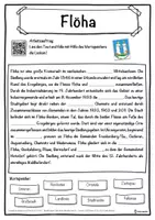 Vorschau - Unterrichtsreihen - Flöha Lückentext mit Wortspeicher Hörverstehen und Suchsel - Seite 1