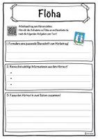 Vorschau - Unterrichtsreihen - Flöha Lückentext mit Wortspeicher Hörverstehen und Suchsel - Seite 3