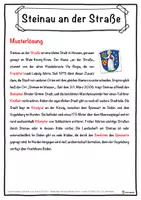 Vorschau - Unterrichtsreihen - Steinau an der Straße Lückentext mit Wortspeicher Hörverstehen und Suchsel - Seite 2