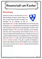 Vorschau - Unterrichtsreihen - Neuenstadt am Kocher Lückentext mit Wortspeicher Hörverstehen und Suchsel - Seite 2