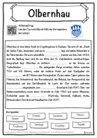 Vorschau - Unterrichtsreihen - Olbernhau Lückentext mit Wortspeicher Hörverstehen und Suchsel - Seite 1