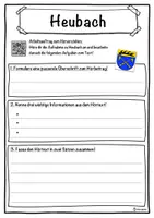 Vorschau - Unterrichtsreihen - Heubach Lückentext mit Wortspeicher Hörverstehen und Suchsel - Seite 3
