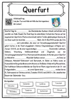 Vorschau - Unterrichtsreihen - Querfurt Lückentext mit Wortspeicher Hörverstehen und Suchsel - Seite 1