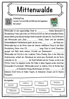 Vorschau - Unterrichtsreihen - Mittenwalde Lückentext mit Wortspeicher Hörverstehen und Suchsel - Seite 1