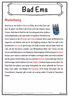 Vorschau - Unterrichtsreihen - Bad Ems Lückentext mit Wortspeicher Hörverstehen und Suchsel - Seite 2