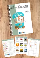 Aperçu - Feuilles d'exercices - Cahier d'activités – Été ☀️ | Révisions Moyenne Section (MS) | 40 activités - Page de couverture