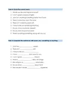 Vorschau - Arbeitsblätter - Quantifiers Merkblatt + Worksheet - some any something anything - Seite 3