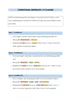 Vorschau - Arbeitsblätter - If Clauses I II III / Conditional Sentences Introduction + Worksheet - Seite 1