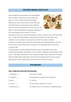 Vorschau - Arbeitsblätter - A FAIR WORLD Reading Comprehension Chocolate (More 4 Unit 10) - Seite 1