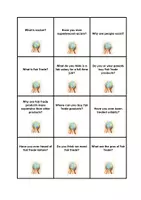 Vorschau - Arbeitsblätter - A FAIR WORLD Conversation Cards (More 4 Unit 10) Fair Trade & Racism - Seite 1