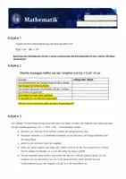 Vorschau - Arbeitsblätter - Quadratische_Fkt: Anwendungsaufgaben (Gym) - Deckblatt