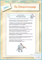 Vorschau - selbst erstellte Cliparts/Grafiken - Zähne | Die Zahnputzmassage alleine oder zu zweit - Deckblatt