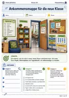 Vorschau - Arbeitsblätter - Schulstart Arbeitshefte Medium Bundle Klasse 5 bis 6 Klassenleitung erste Schulwoche - Seite 1