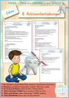 Vorschau - Bildkarten - Zähne Materialpaket Yoga Fantasiereise Achtsamkeit - Seite 1
