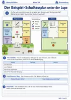 Vorschau - Arbeitsblätter - Schulhaus-Rallye zum Schulstart Arbeitsheft Klasse 5 bis 6 Orientierung neue Schule - Seite 3