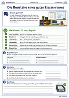 Vorschau - Arbeitsblätter - Klassenraum-ABC Arbeitsheft Klasse 5 bis 6 Schulstart Raumregeln und Orientierung - Seite 1