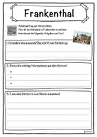 Vorschau - Unterrichtsreihen - Frankenthal Lückentext mit Wortspeicher Hörverstehen und Suchsel - Seite 3