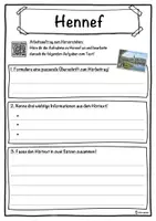 Vorschau - Unterrichtsreihen - Hennef Lückentext mit Wortspeicher Hörverstehen und Suchsel - Seite 3