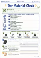 Vorschau - Arbeitsblätter - Materialführerschein Arbeitsheft Klasse 5 bis 6 Schulstart Verantwortung und Leihmaterial - Seite 2