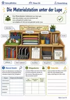 Vorschau - Arbeitsblätter - Materialführerschein Arbeitsheft Klasse 5 bis 6 Schulstart Verantwortung und Leihmaterial - Seite 3