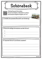 Vorschau - Unterrichtsreihen - Schönebeck Lückentext mit Wortspeicher Hörverstehen und Suchsel - Seite 3