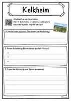 Vorschau - Unterrichtsreihen - Kelkheim Lückentext mit Wortspeicher Hörverstehen und Suchsel - Seite 3