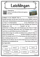 Vorschau - Unterrichtsreihen - Leichlingen Lückentext mit Wortspeicher Hörverstehen und Suchsel - Seite 1